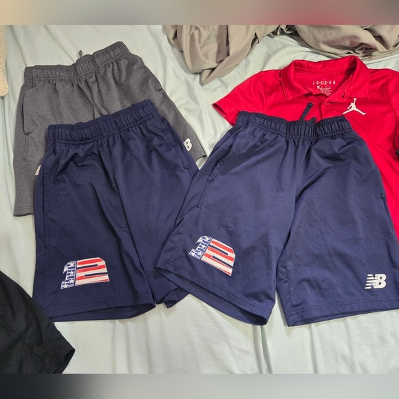 Boy's Lot Mainly Shorts Size Xs And Small Under Armour, NB, Jordan - Picture 6 of 11